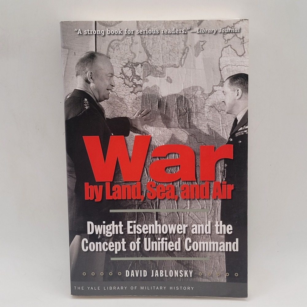 David Jablonsky War by‎ Land Sea and Air Softcover 2010 Eisenhower Military Good